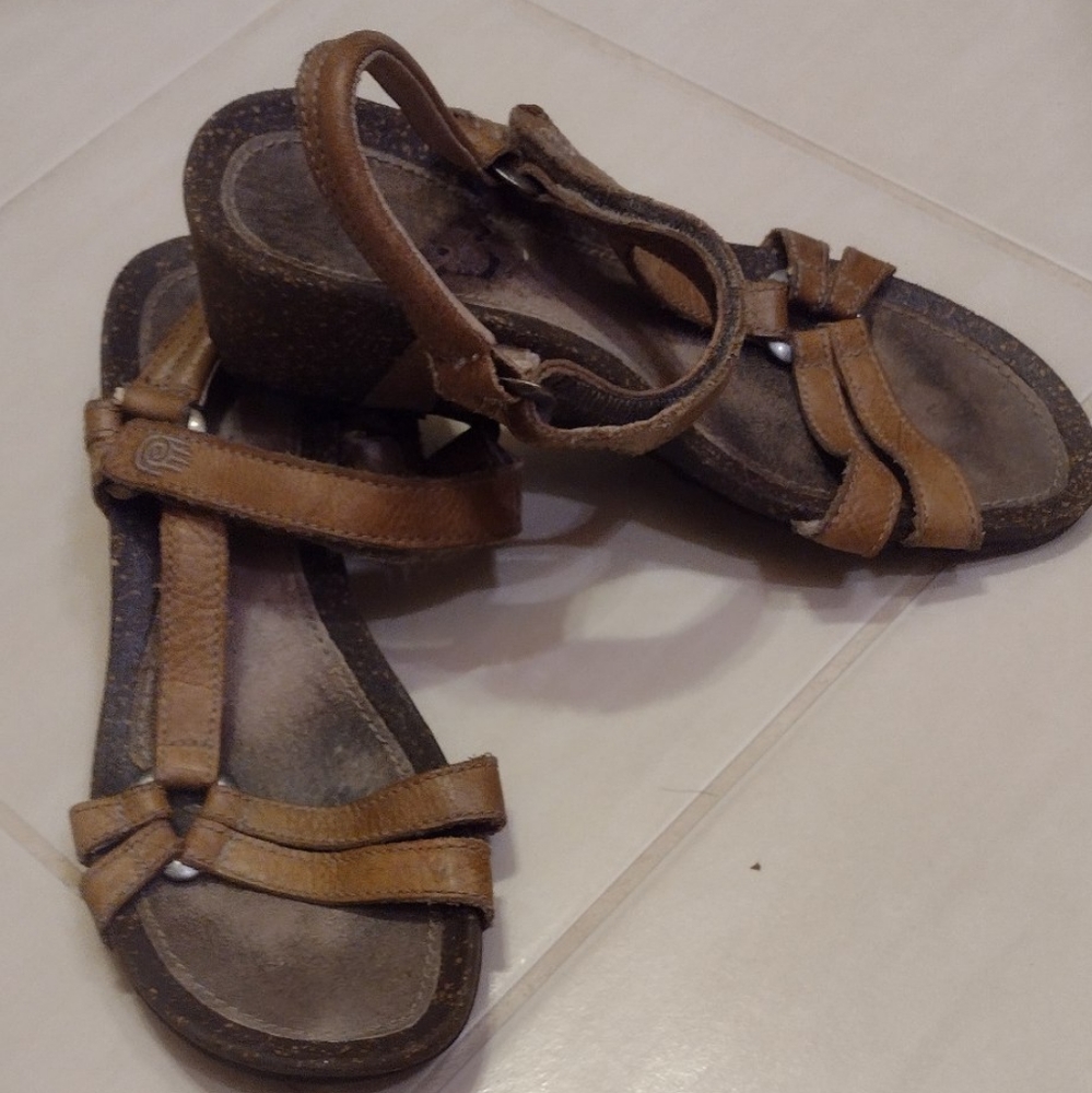 Teva 4253 Ventura Cork Wedge Sandals